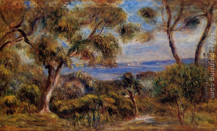 Pierre Auguste Renoir : The Sea at Cagnes